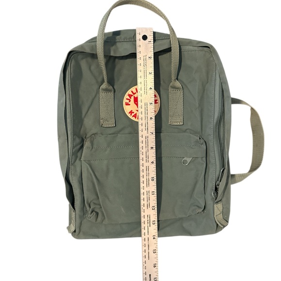 Fjallraven Kånken Olive Green Backpack - Picture 4 of 10